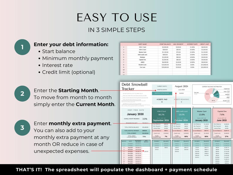 Debt Payoff Tracker