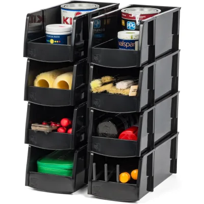 IRIS USA Plastic Tool Rack