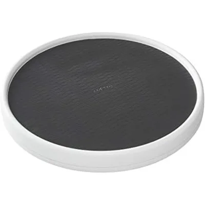 Copco 15 Inch Non-Skid Lazy Susan Turntable Organizer for Cabinet, Pantry, Refrigerator