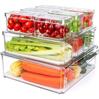 YKIOKE Plastic Storage Bin