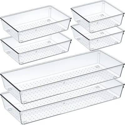 Criusia Acrylic Drawer Organizer