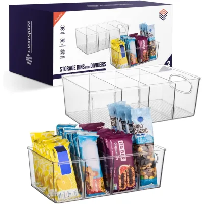 ClearSpace Plastic Storage Bin