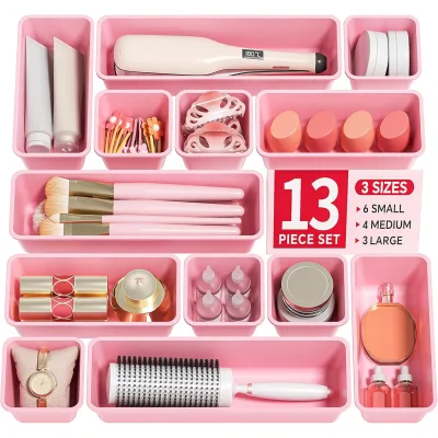 Canfanni Plastic Drawer Organizer