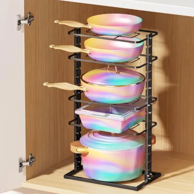 LAMU Metal Under Sink Organizer